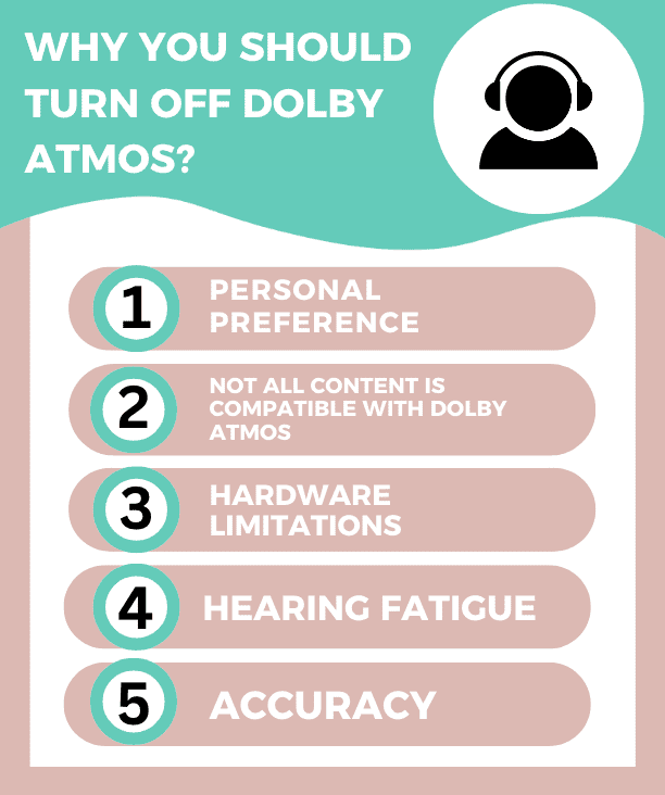 why you should turn off dolby atmos in your devices