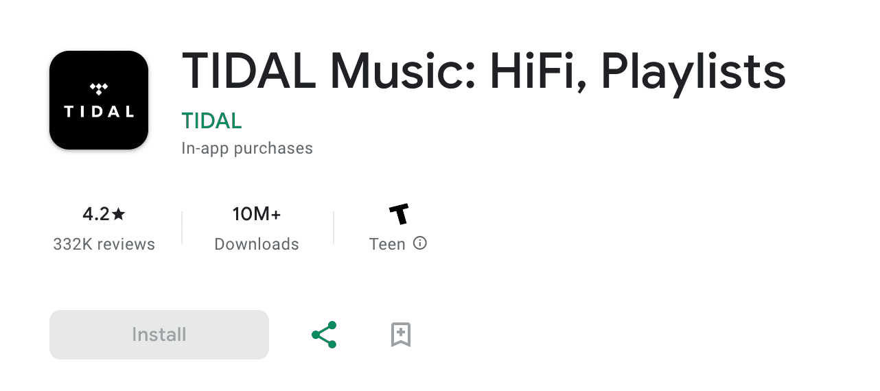 tidal app