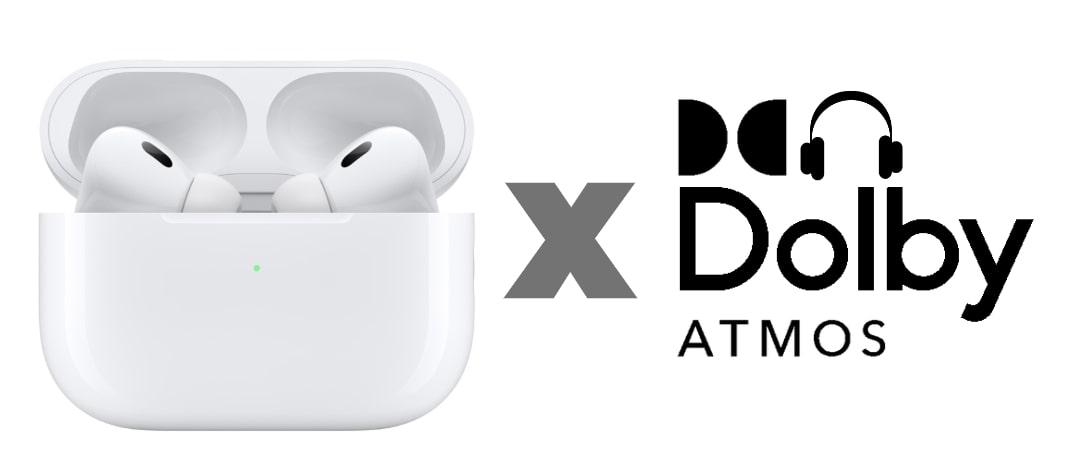 Apple AirPods Pro (2nd Generation) with dolby atmos