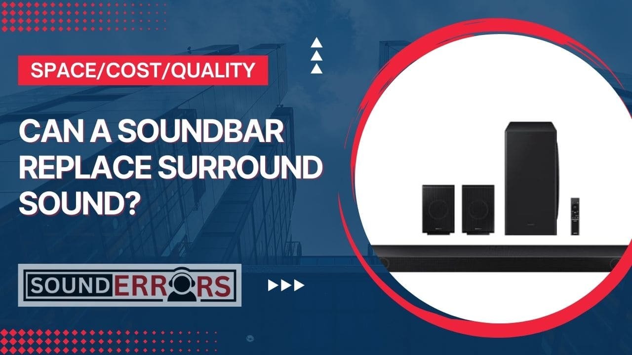 Can a soundbar replace surround sound