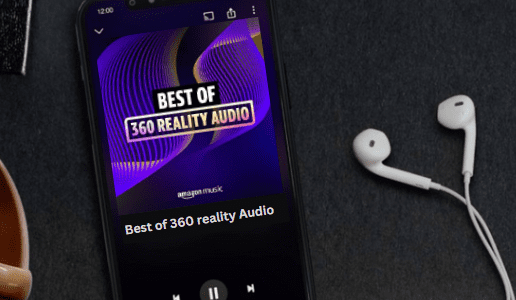 playing 360 reality audio on amazon