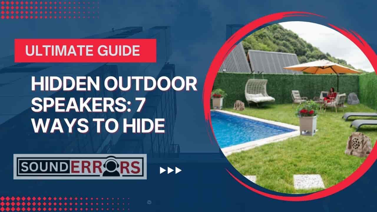 Hidden Outdoor Speakers