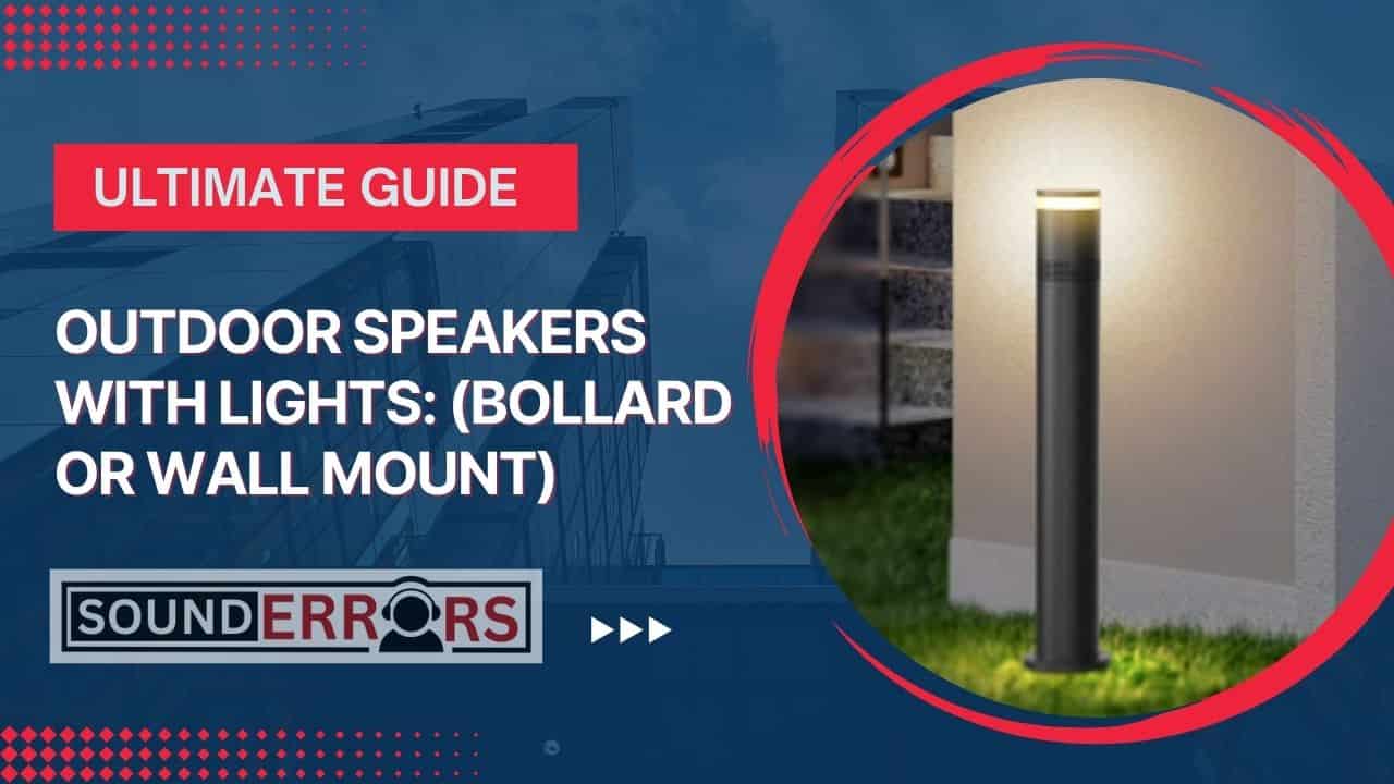 Outdoor Speakers with Lights