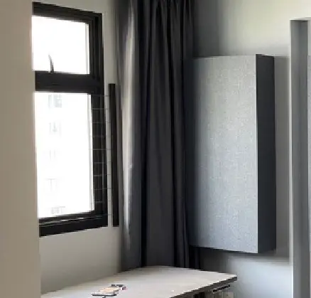 hide subwoofer behind Acoustic Panels