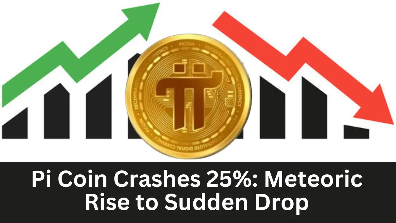 Pi Coin Crashes 25%: Meteoric Rise to Sudden Drop